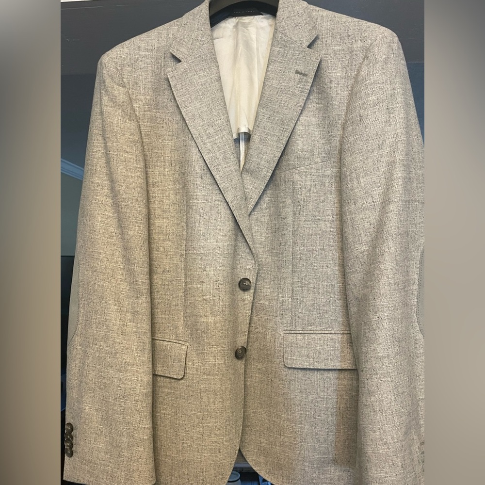 Silver Hugo Boss Sports Coat Jacket